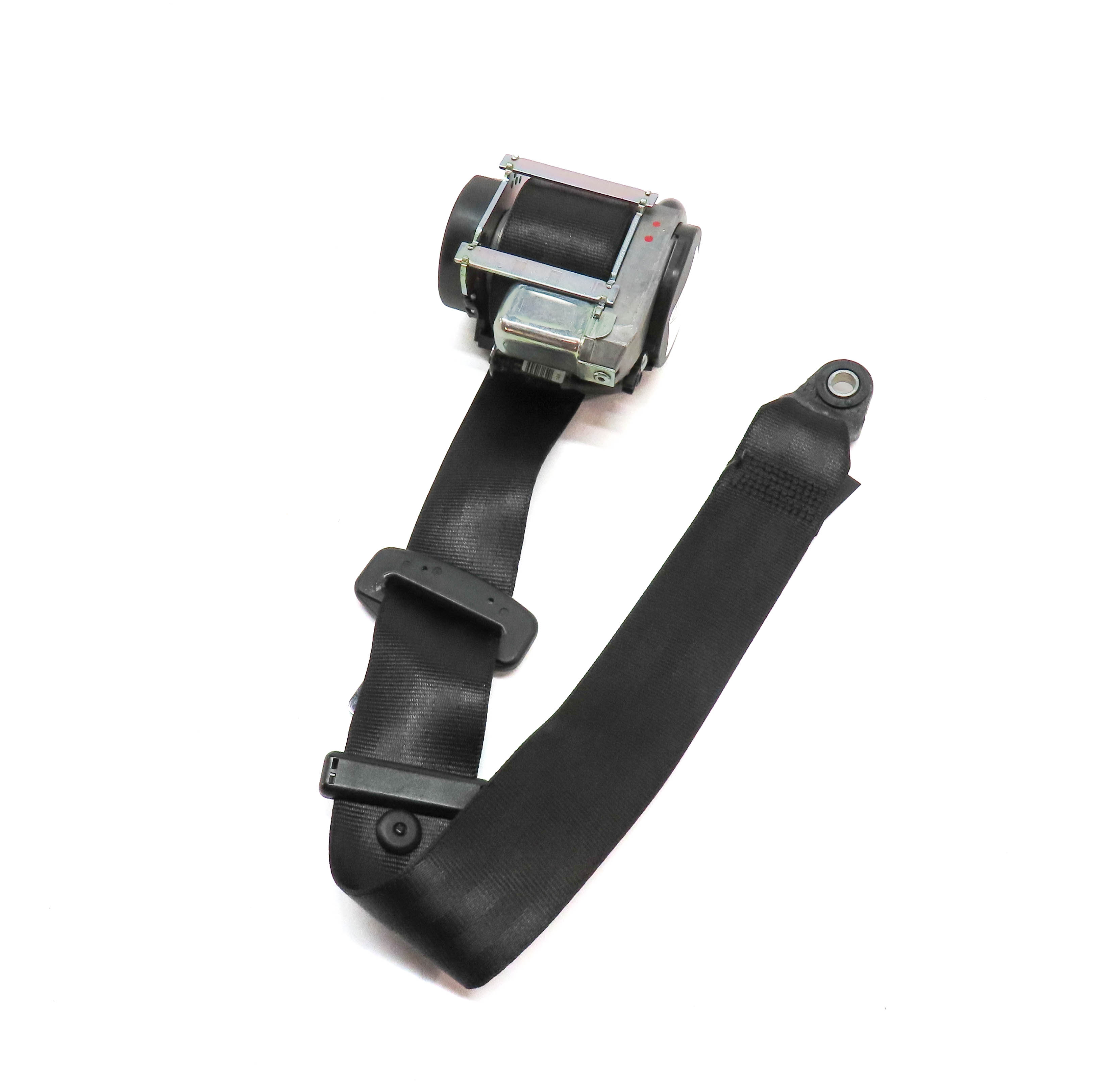 2015 RANGE ROVER SPORT (L494) REAR LEFT 2nd ROW SEAT SEATBELT RETRACTOR (BLACK) — exact item pictured